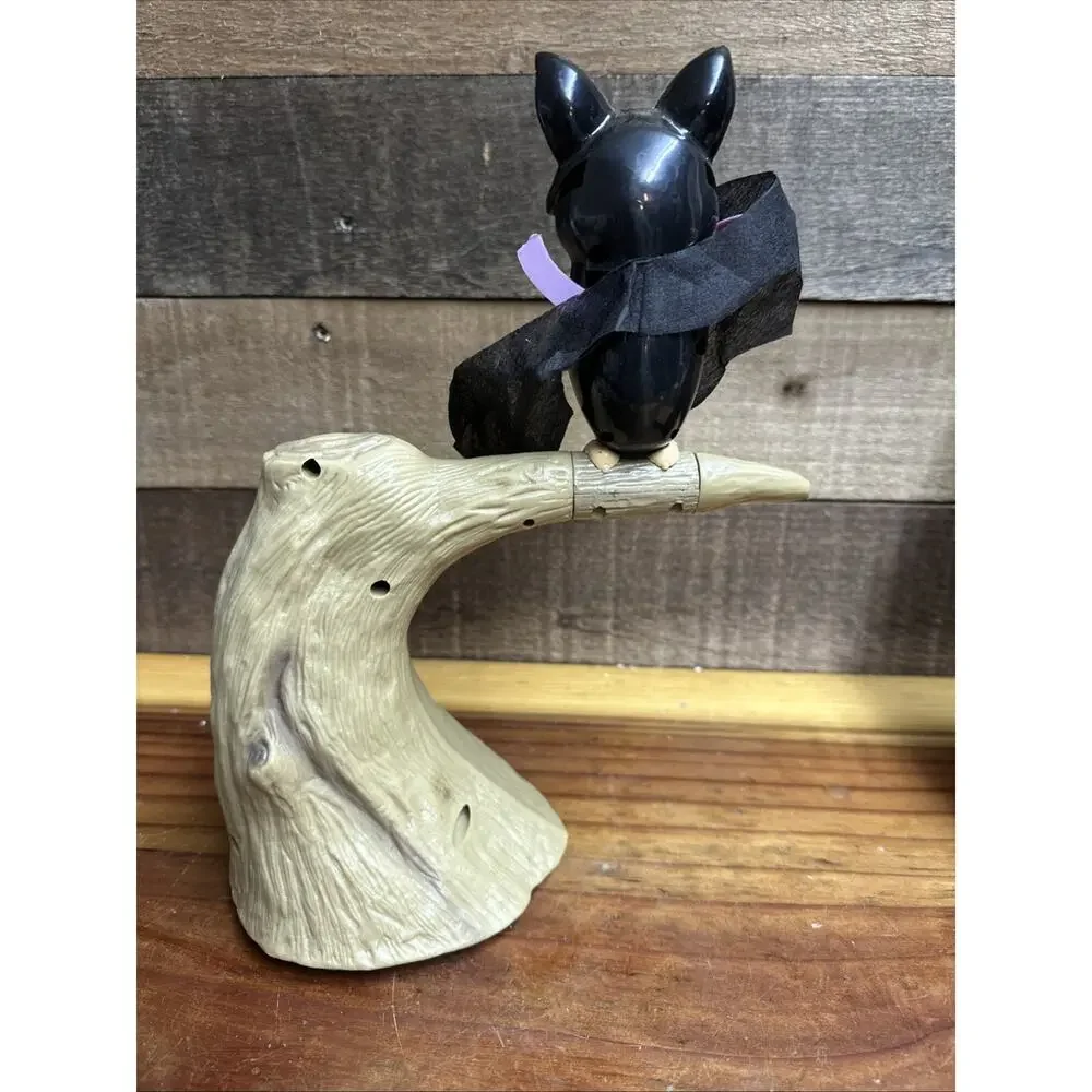Gemmy Rare Animated Fraidy Bat Halloween Lights Up Sings 